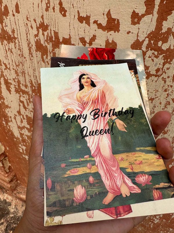 Happy Birthday Cheeky Postcards - For Women ( Set of 10 )
