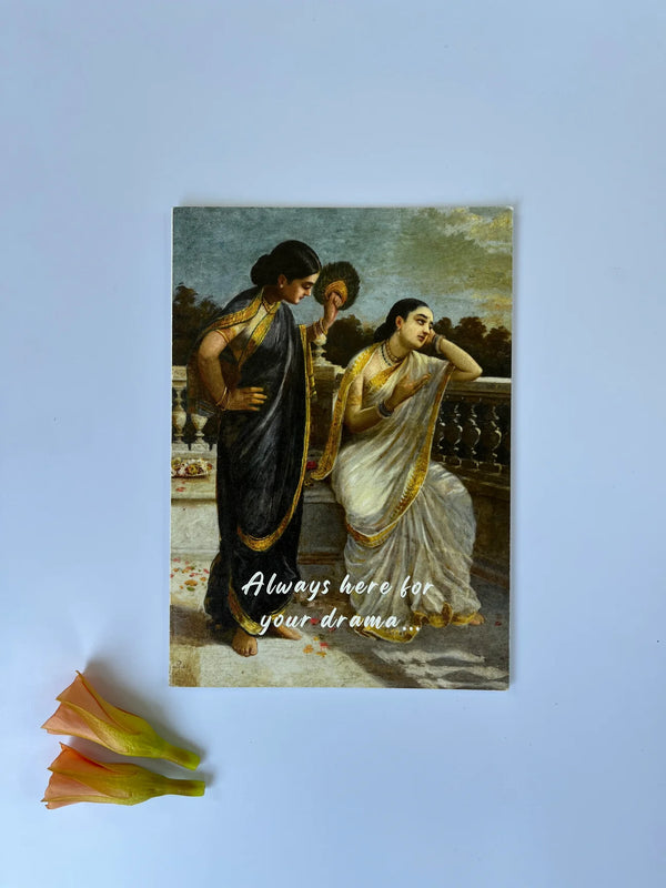 Daak Greeting Card -Happy Friendship Day to the Dramatic One