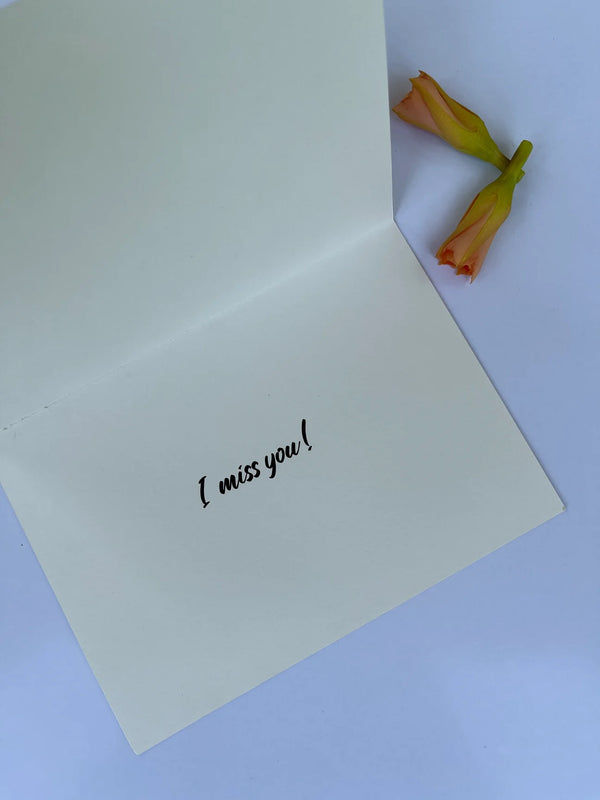 Daak Greeting Card - I Miss You!